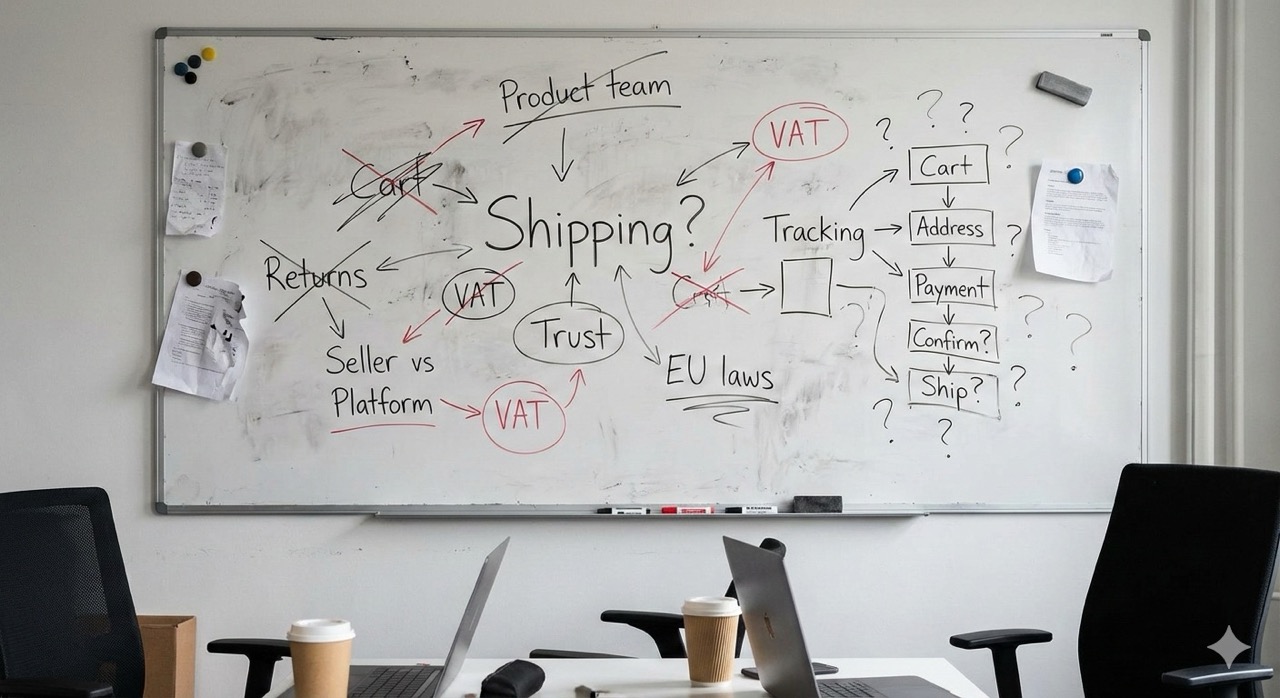 Screenshot: Current Checkout UI